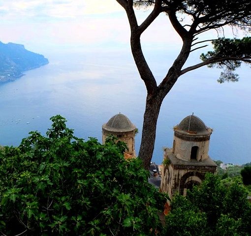 Ravello vista villa rufolo